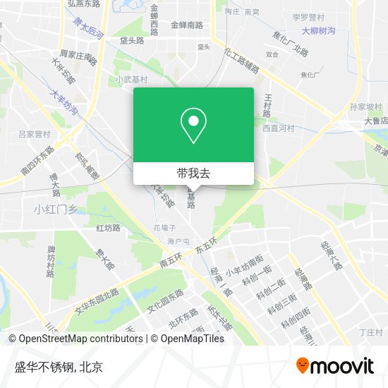 盛华不锈钢地图