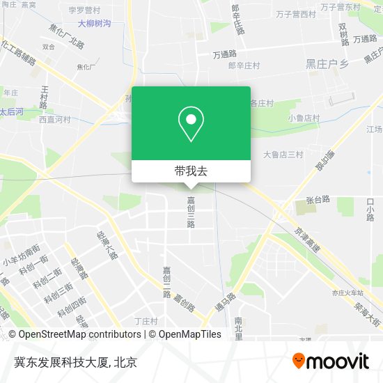 冀东发展科技大厦地图