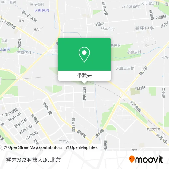 冀东发展科技大厦地图