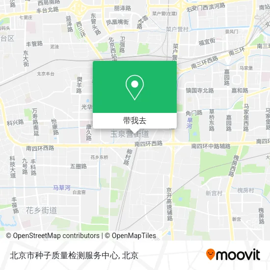 北京市种子质量检测服务中心地图