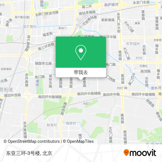 东亚三环-3号楼地图