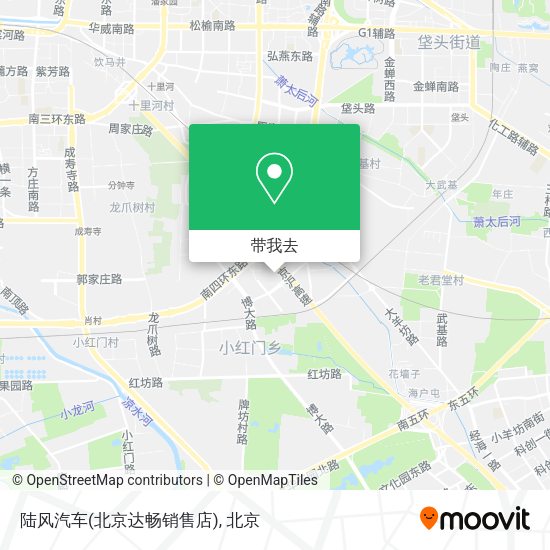 陆风汽车(北京达畅销售店)地图