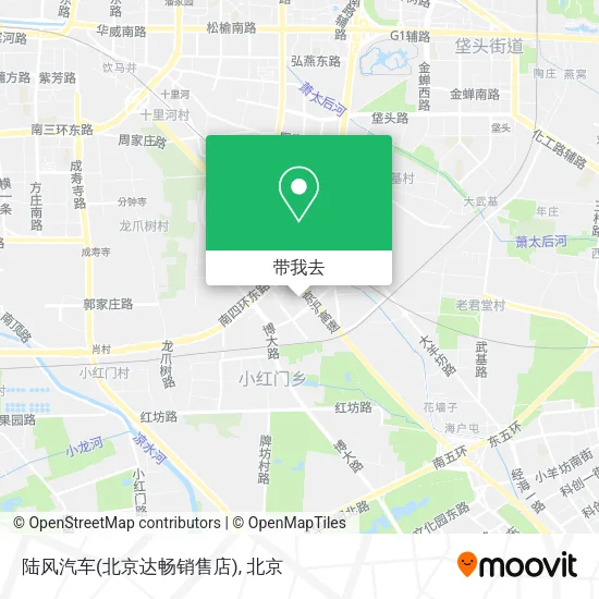 陆风汽车(北京达畅销售店)地图