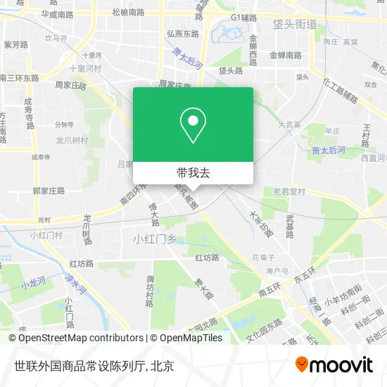 世联外国商品常设陈列厅地图