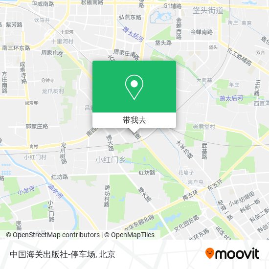 中国海关出版社-停车场地图