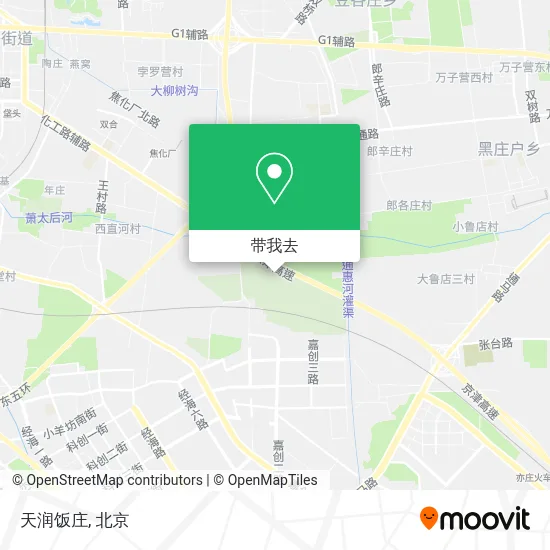 天润饭庄地图