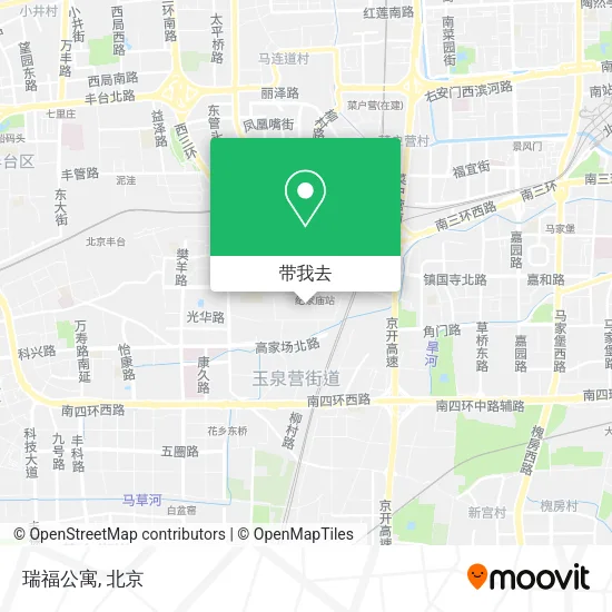 瑞福公寓地图