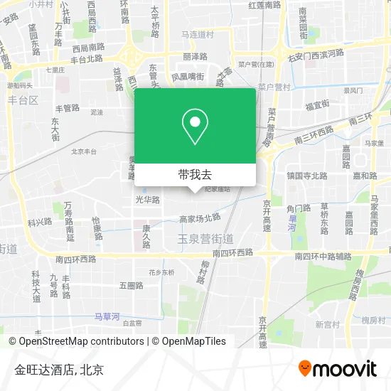 金旺达酒店地图