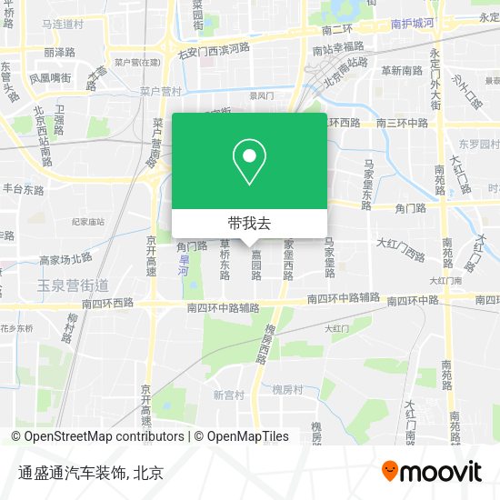 通盛通汽车装饰地图