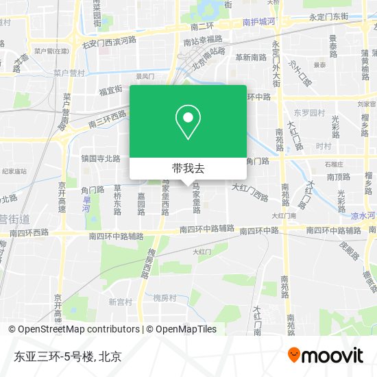 东亚三环-5号楼地图