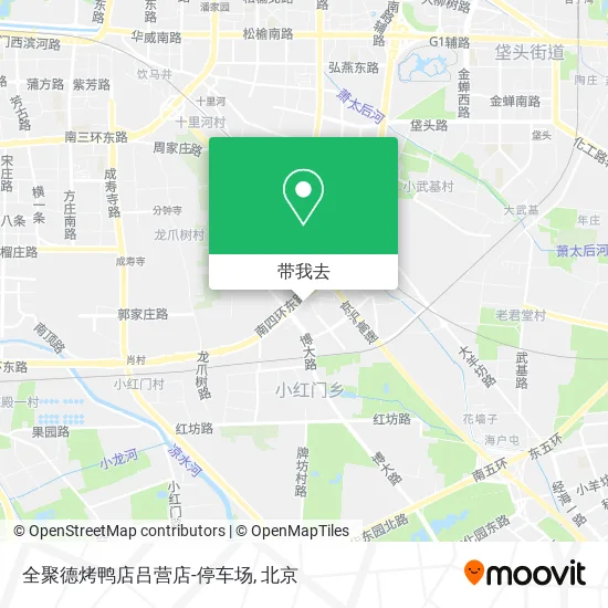 全聚德烤鸭店吕营店-停车场地图