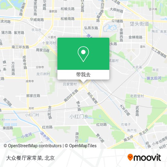 大众餐厅家常菜地图