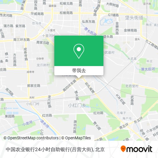 中国农业银行24小时自助银行(吕营大街)地图