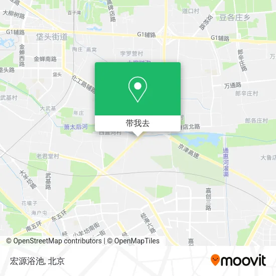 宏源浴池地图