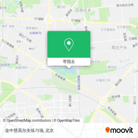金中慧高尔夫练习场地图