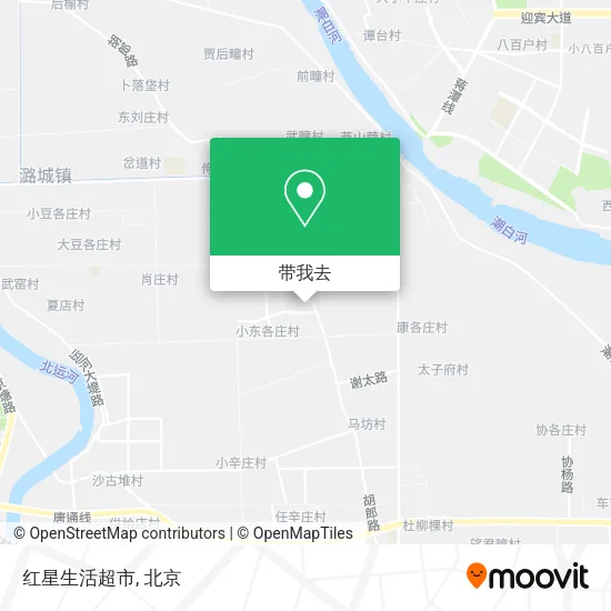 红星生活超市地图