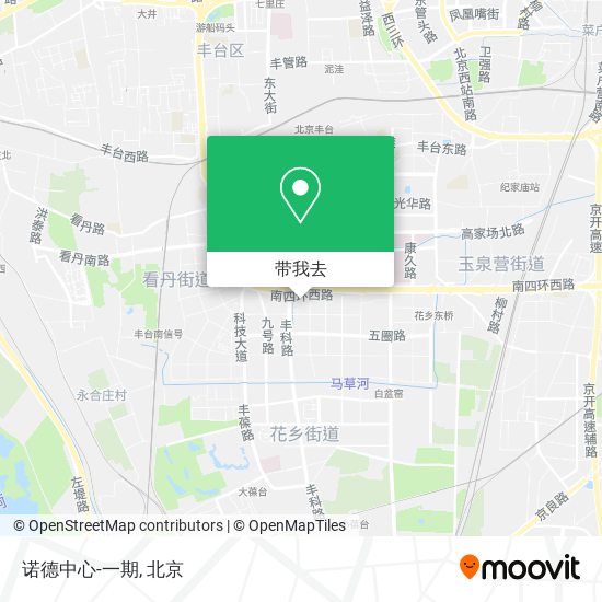 诺德中心-一期地图