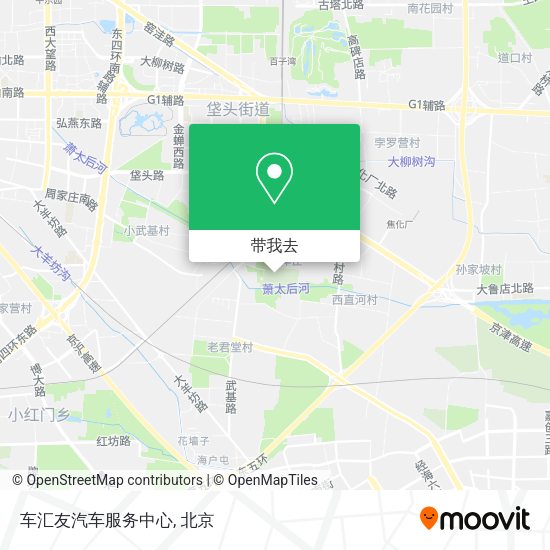车汇友汽车服务中心地图