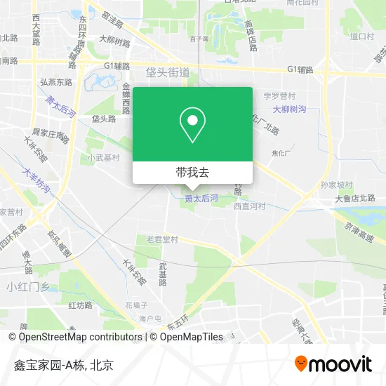 鑫宝家园-A栋地图