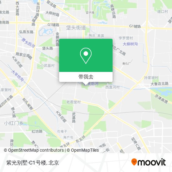 紫光别墅-C1号楼地图