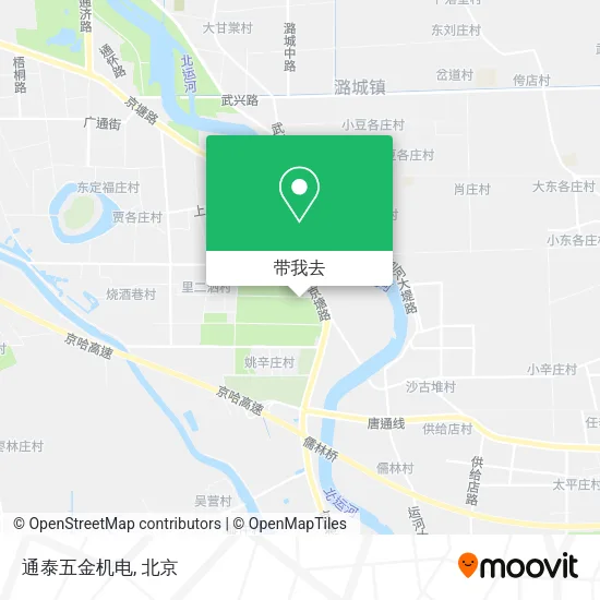 通泰五金机电地图