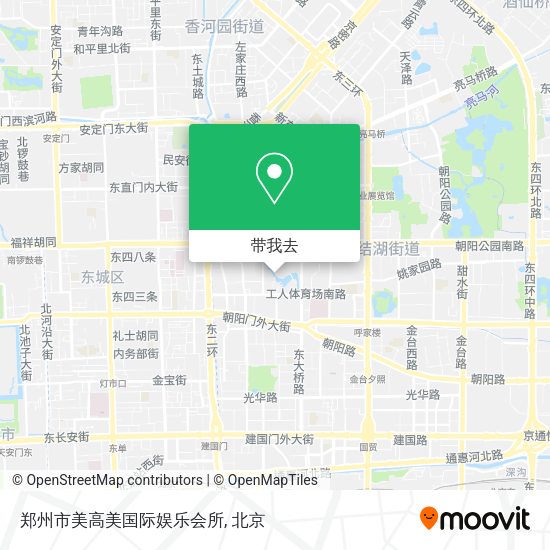 郑州市美高美国际娱乐会所地图