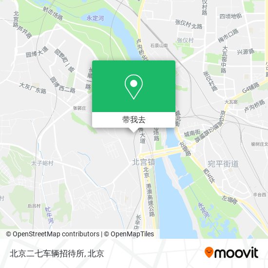 北京二七车辆招待所地图