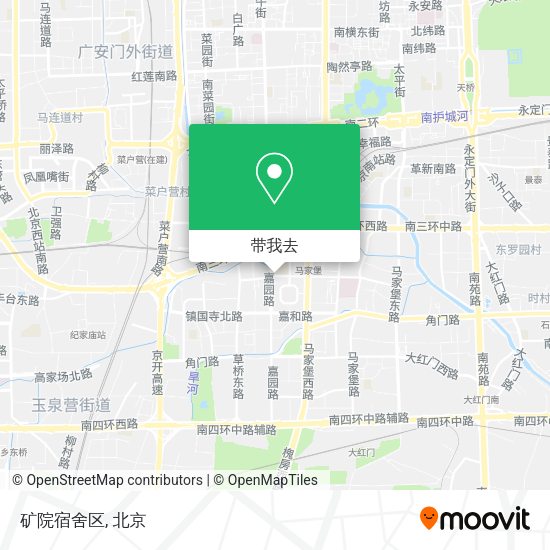 矿院宿舍区地图