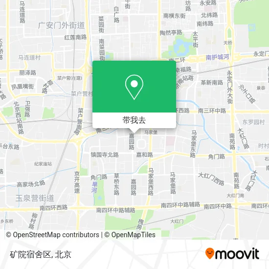 矿院宿舍区地图