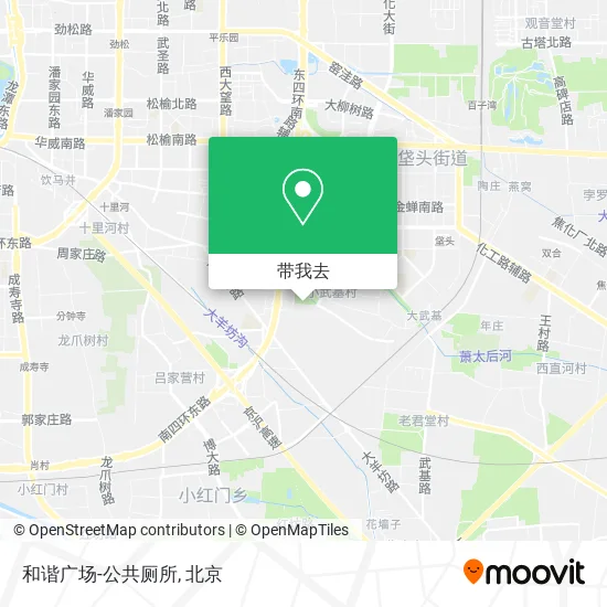 和谐广场-公共厕所地图
