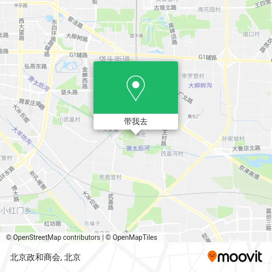 北京政和商会地图