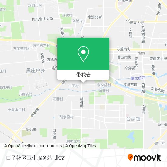 口子社区卫生服务站地图