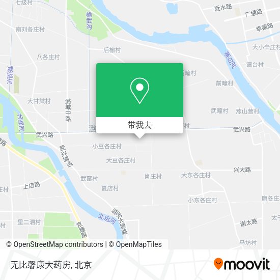 无比馨康大药房地图