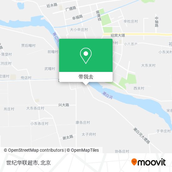 世纪华联超市地图