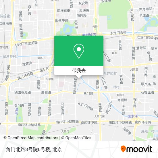 角门北路3号院6号楼地图