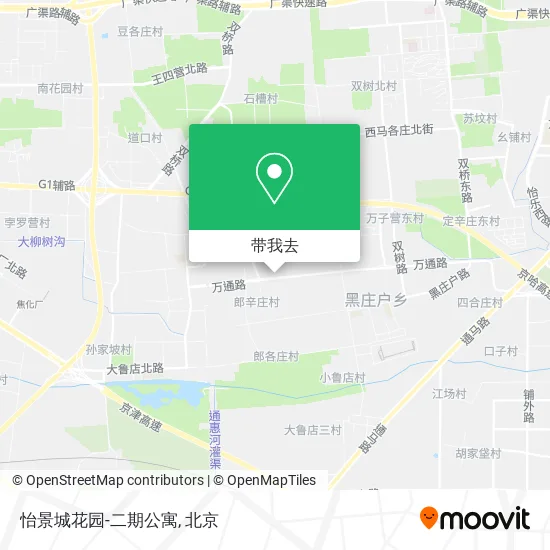 怡景城花园-二期公寓地图