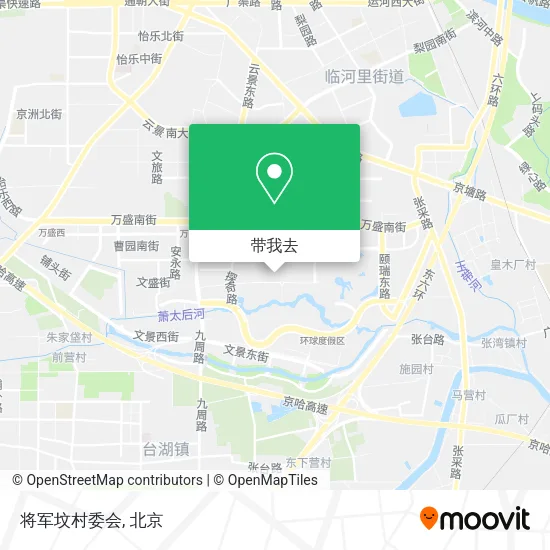 将军坟村委会地图
