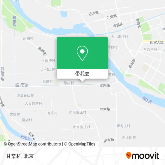 甘棠桥地图