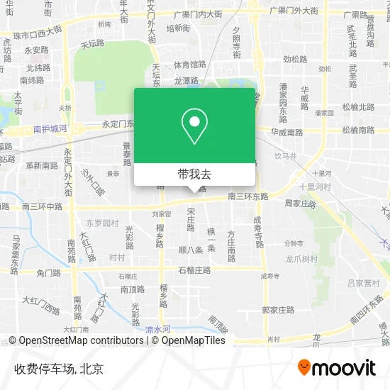 收费停车场地图