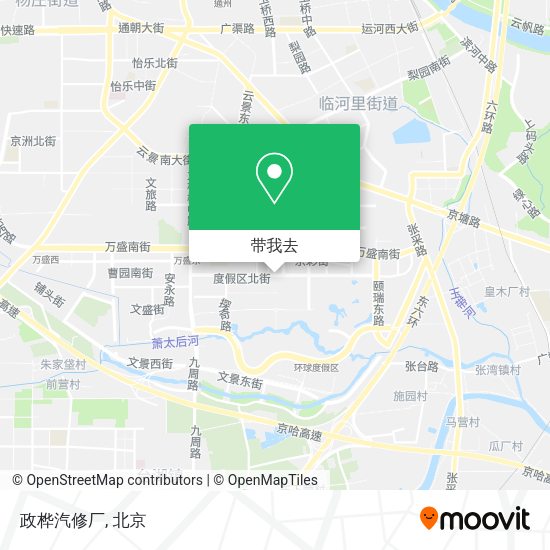 政桦汽修厂地图