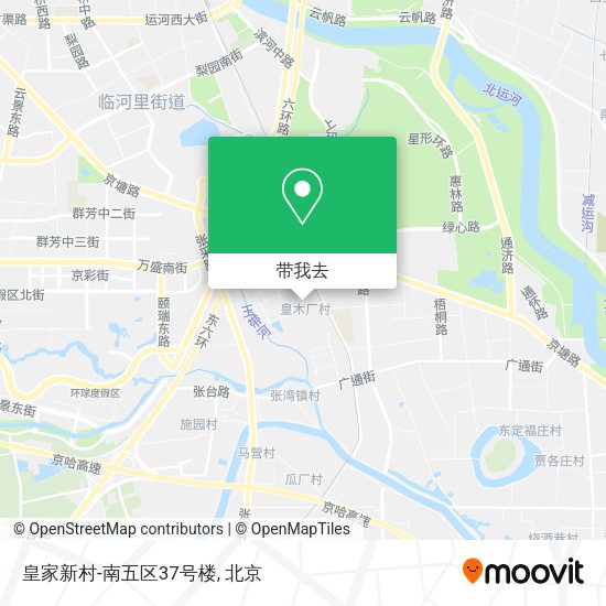 皇家新村-南五区37号楼地图