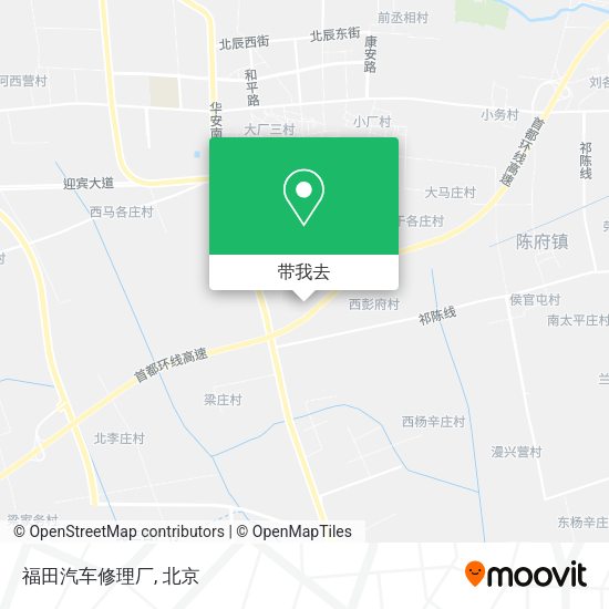 福田汽车修理厂地图