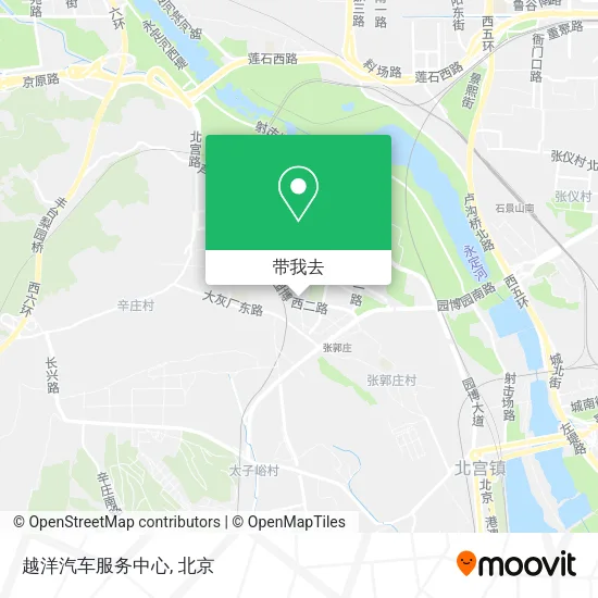 越洋汽车服务中心地图