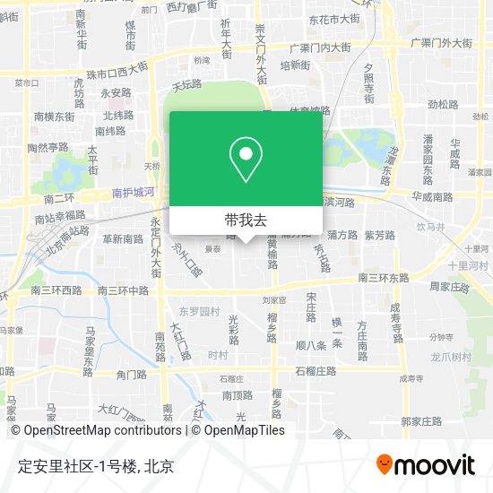 定安里社区-1号楼地图