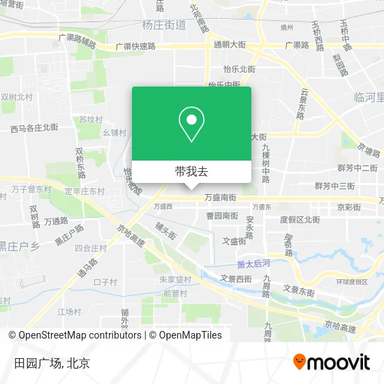 田园广场地图
