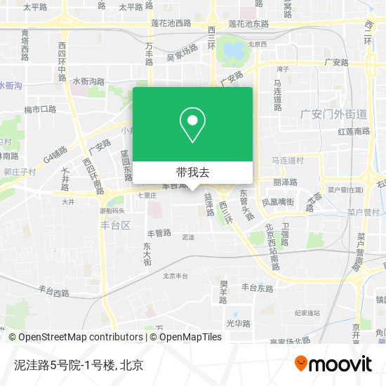 泥洼路5号院-1号楼地图