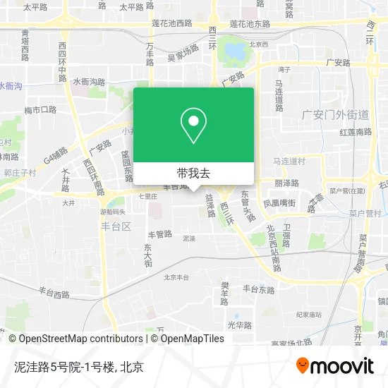 泥洼路5号院-1号楼地图