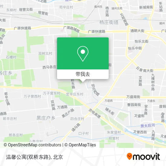 温馨公寓(双桥东路)地图