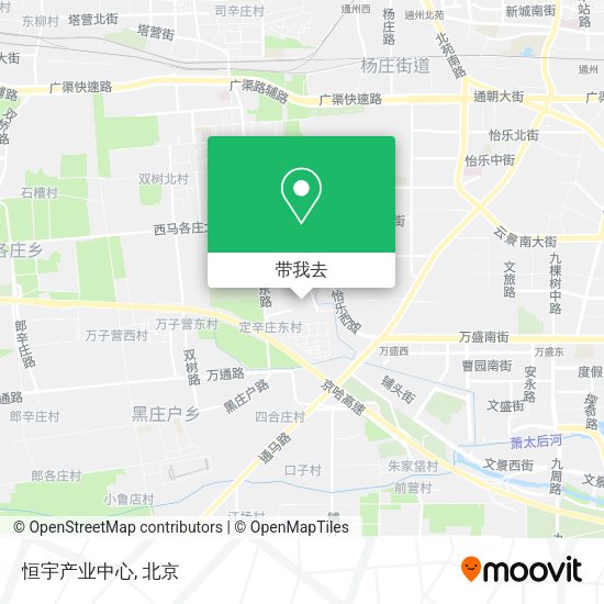 恒宇产业中心地图