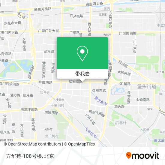 方华苑-108号楼地图